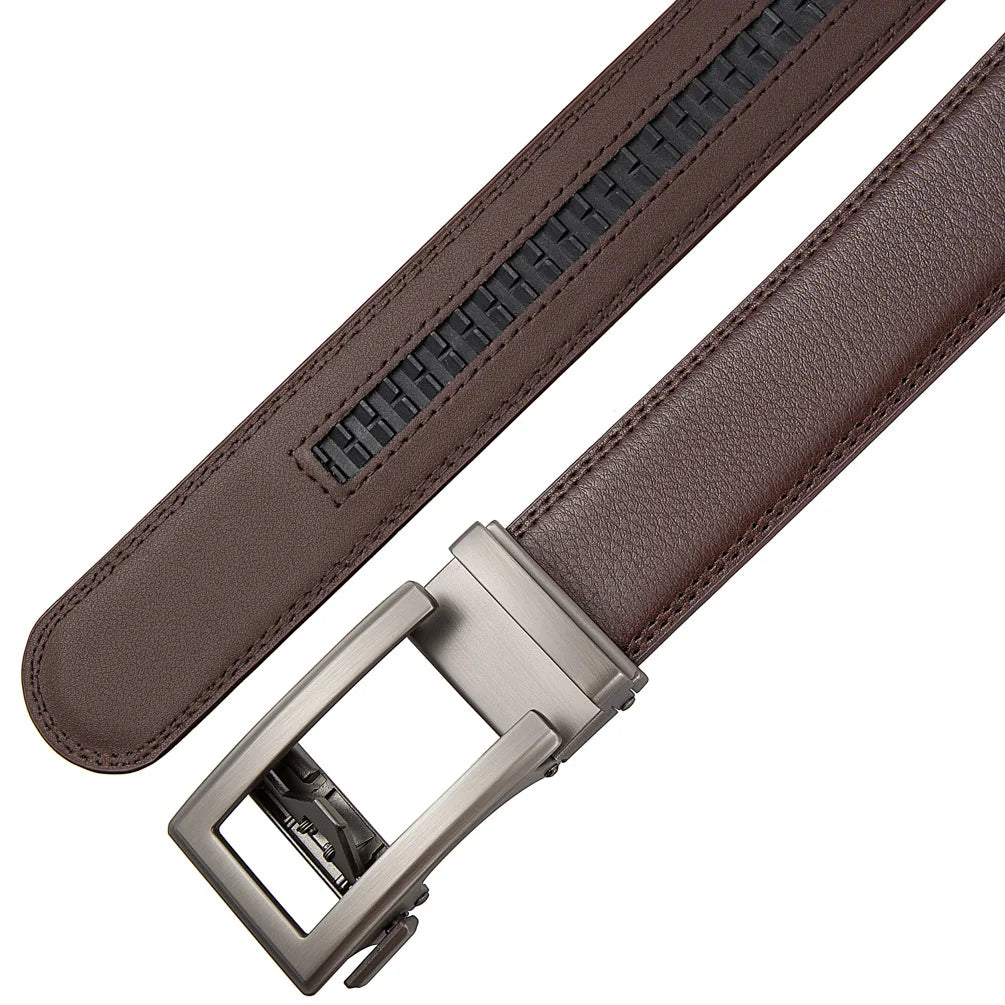 Ceinture Automatique en Cuir Véritable