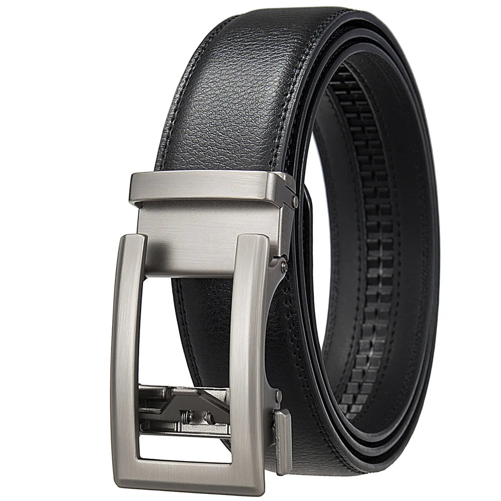 Ceinture Automatique en Cuir Véritable