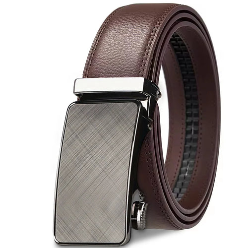 Ceinture Automatique Ajustable en Cuir Homme